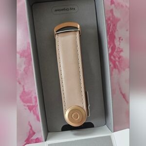 Orbitkey Pink And Rose Gold Keychain Key Holder